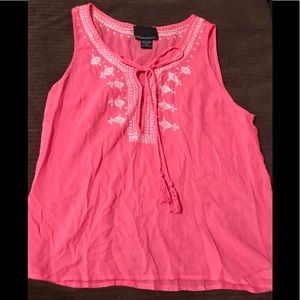 Cynthia Rowley Cotton Tank